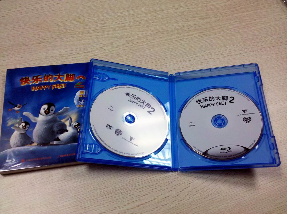 快樂(lè )的大腳2（藍光碟 2DBD+DVD 汗衫版）（京東專(zhuān)賣(mài)） 曬單實(shí)拍圖