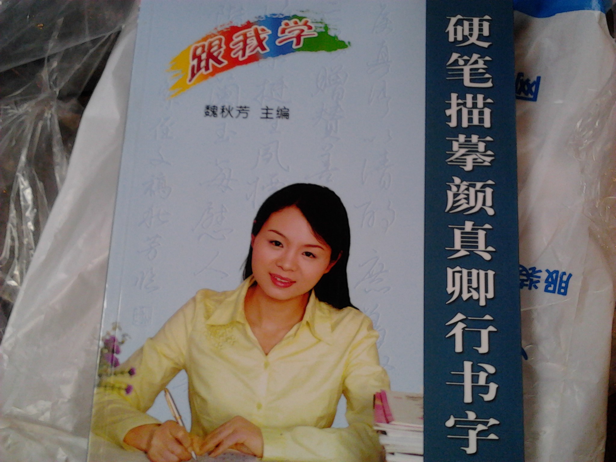 跟我學(xué)：硬筆描摹顏真卿行書字帖 曬單實(shí)拍圖