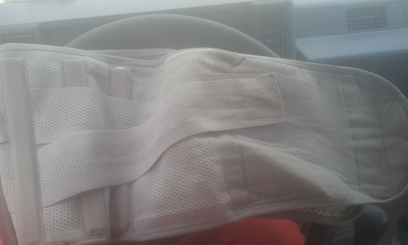 比瘦收腹帶男束腰收啤酒肚塑身塑形塑腰神器腰封收小肚子強力腰帶薄款 灰色遠紅外款 XL 腰圍(3尺5以?xún)? 曬單實(shí)拍圖