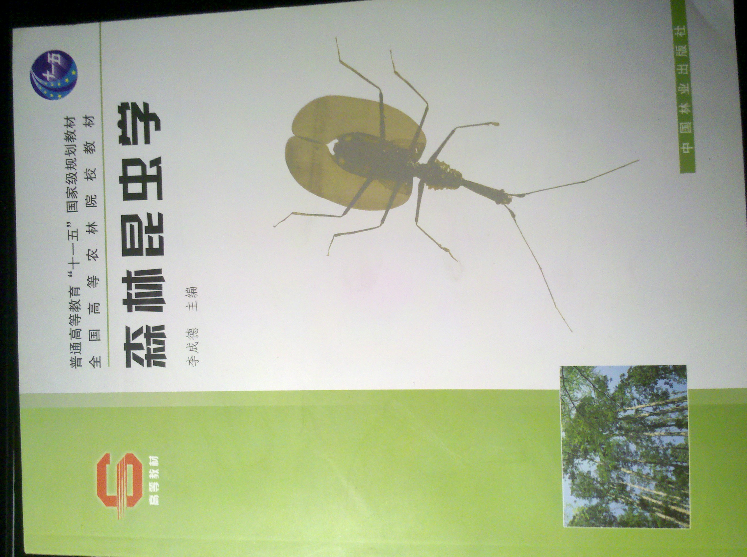 全國高等農林院校教材：森林昆蟲(chóng)學(xué) 曬單實(shí)拍圖