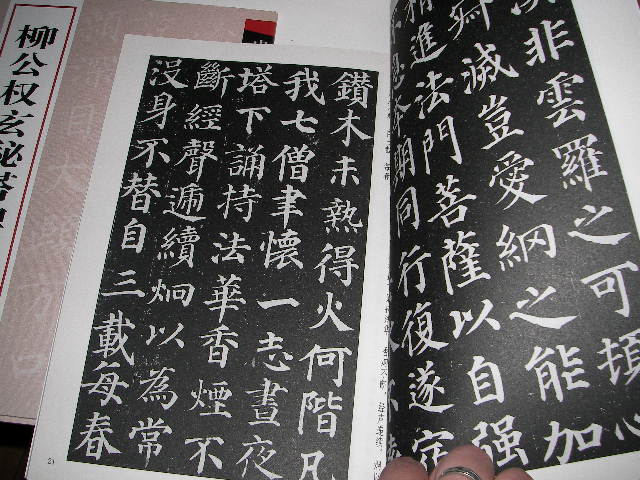 中國(guó)經(jīng)典碑帖釋文本之石鼓文 曬單實(shí)拍圖