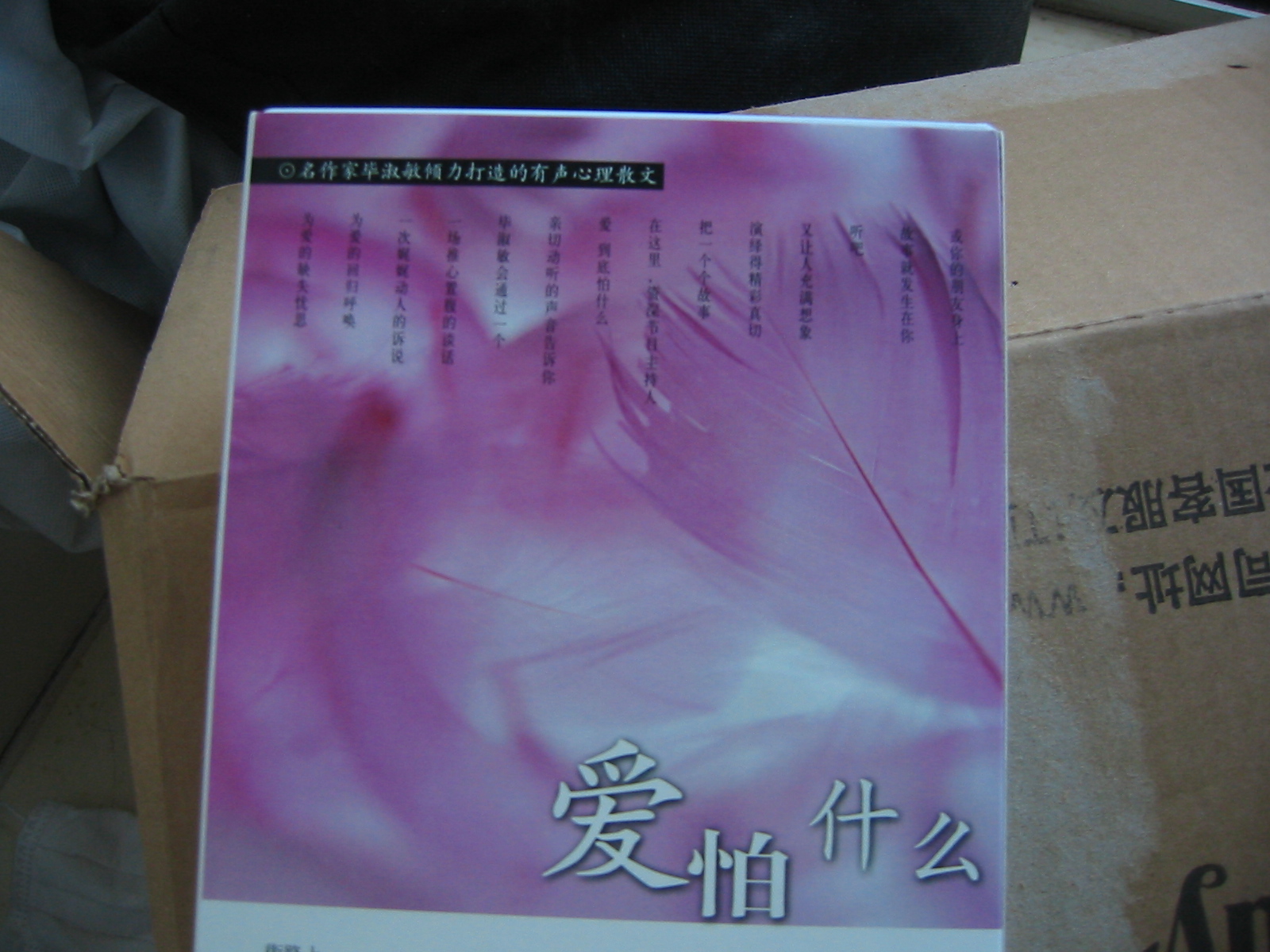 家佳聽書館：愛怕什么（MP3） 曬單實(shí)拍圖