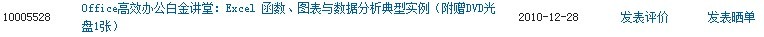 Office高效辦公白金講堂：Excel 函數、圖表與數據分析典型實(shí)例（附贈DVD光盤(pán)1張） 曬單實(shí)拍圖