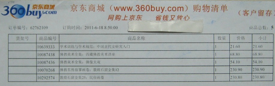 敦煌石窟全集25：民俗畫(huà)卷 曬單實(shí)拍圖