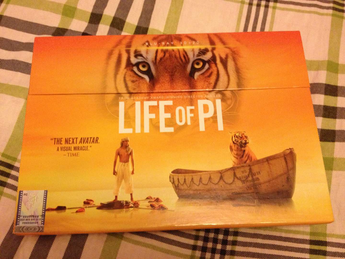 少年派的奇幻漂流（3D+2D藍光豪華收藏套裝）（藍光碟2BD50+CD） 曬單實(shí)拍圖