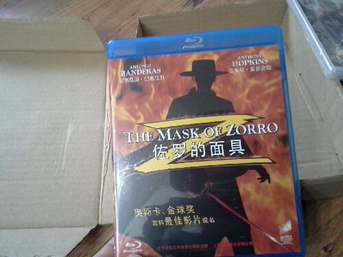 佐羅的面具（藍(lán)光碟 BD 特價版） 曬單實拍圖