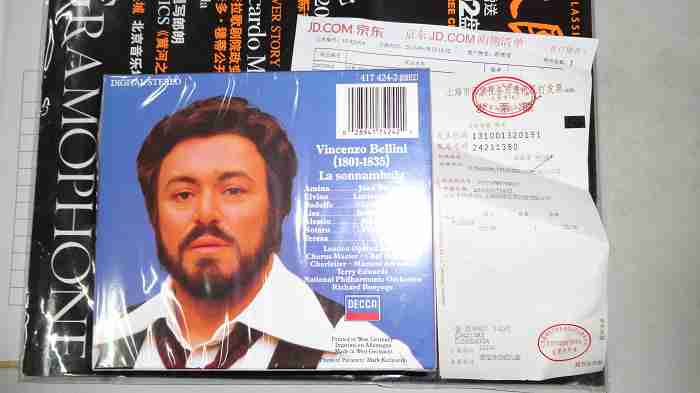 進(jìn)口CD 貝利尼：夢(mèng)游女（2CD） 曬單實(shí)拍圖