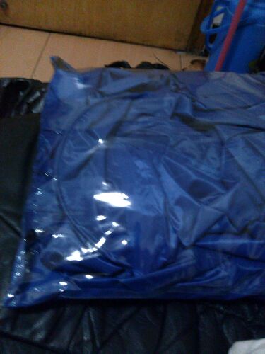 強迪大號加厚電動(dòng)車(chē)雨披 牛津布單人摩托車(chē)雨衣 雙人寶藍短帽檐 均碼 曬單實(shí)拍圖