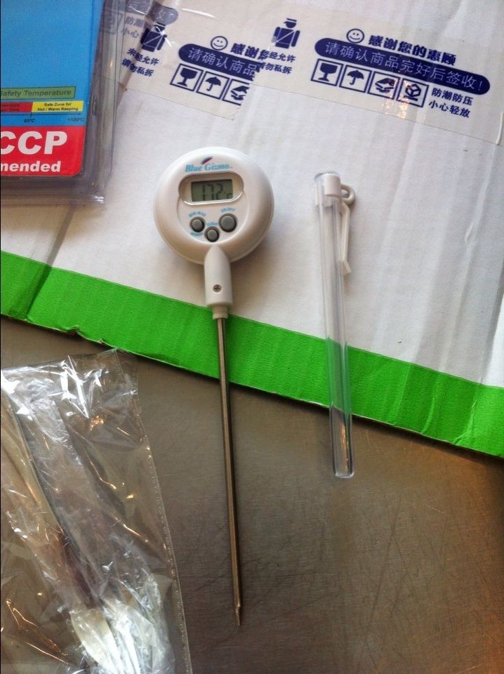 三能食品食物用温度计防水测温仪针式温度仪烘焙工具bg-363