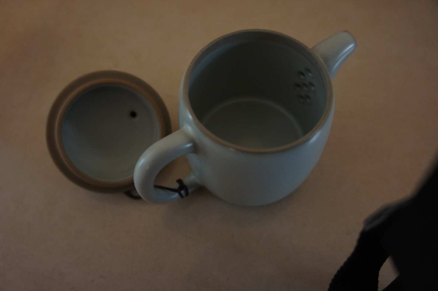 陶立方 臺灣茶壺汝窯陶瓷茶具開(kāi)片功夫泡茶壺  元本道正德壺 150ml 曬單實(shí)拍圖