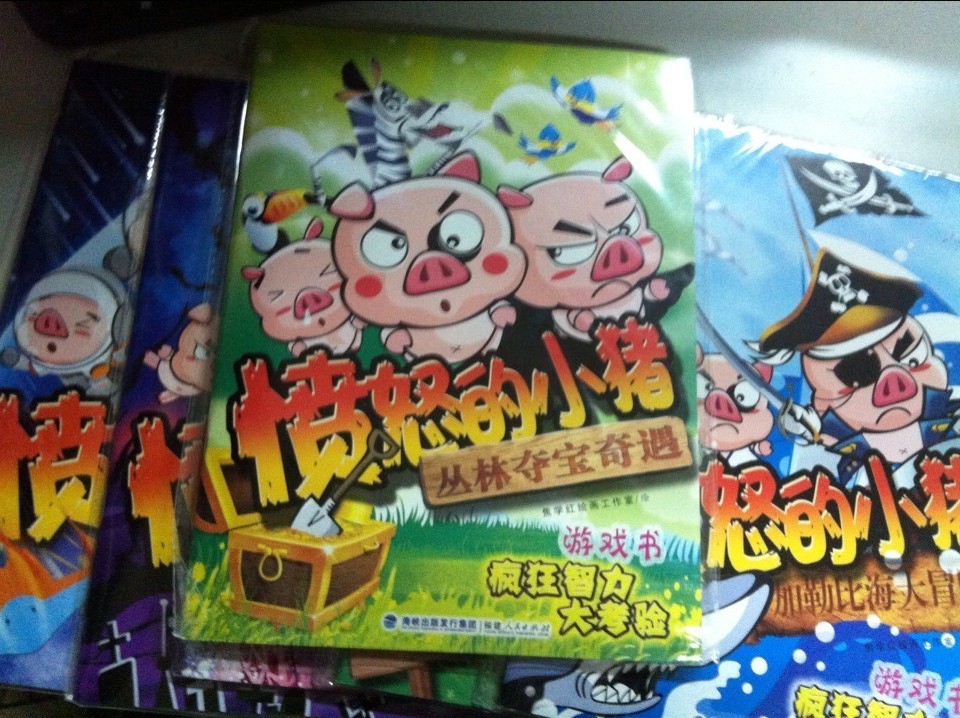 憤怒的小豬：冰雪快樂(lè )圣誕（游戲書(shū)·瘋狂智力大考驗） 曬單實(shí)拍圖