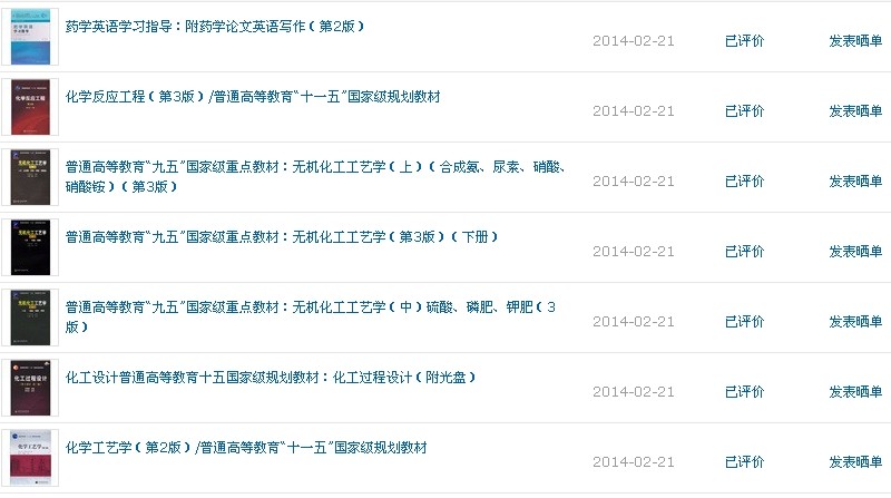 普通高等教育“九五”國(guó)家級(jí)重點(diǎn)教材：無(wú)機(jī)化工工藝學(xué)（上）（合成氨、尿素、硝酸、硝酸銨）（第3版） 曬單實(shí)拍圖