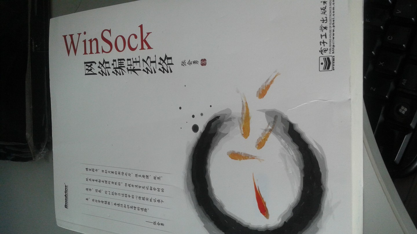 WinSock網(wǎng)絡編程經(jīng)絡(博文視點出品) 曬單實拍圖
