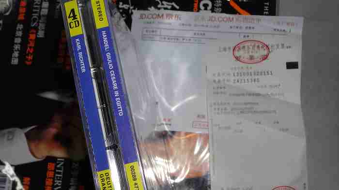 進(jìn)口CD 亨德?tīng)枺簞P撒（4CD） 曬單實(shí)拍圖