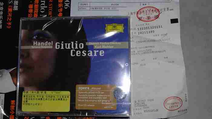 進(jìn)口CD 亨德?tīng)枺簞P撒（4CD） 曬單實(shí)拍圖