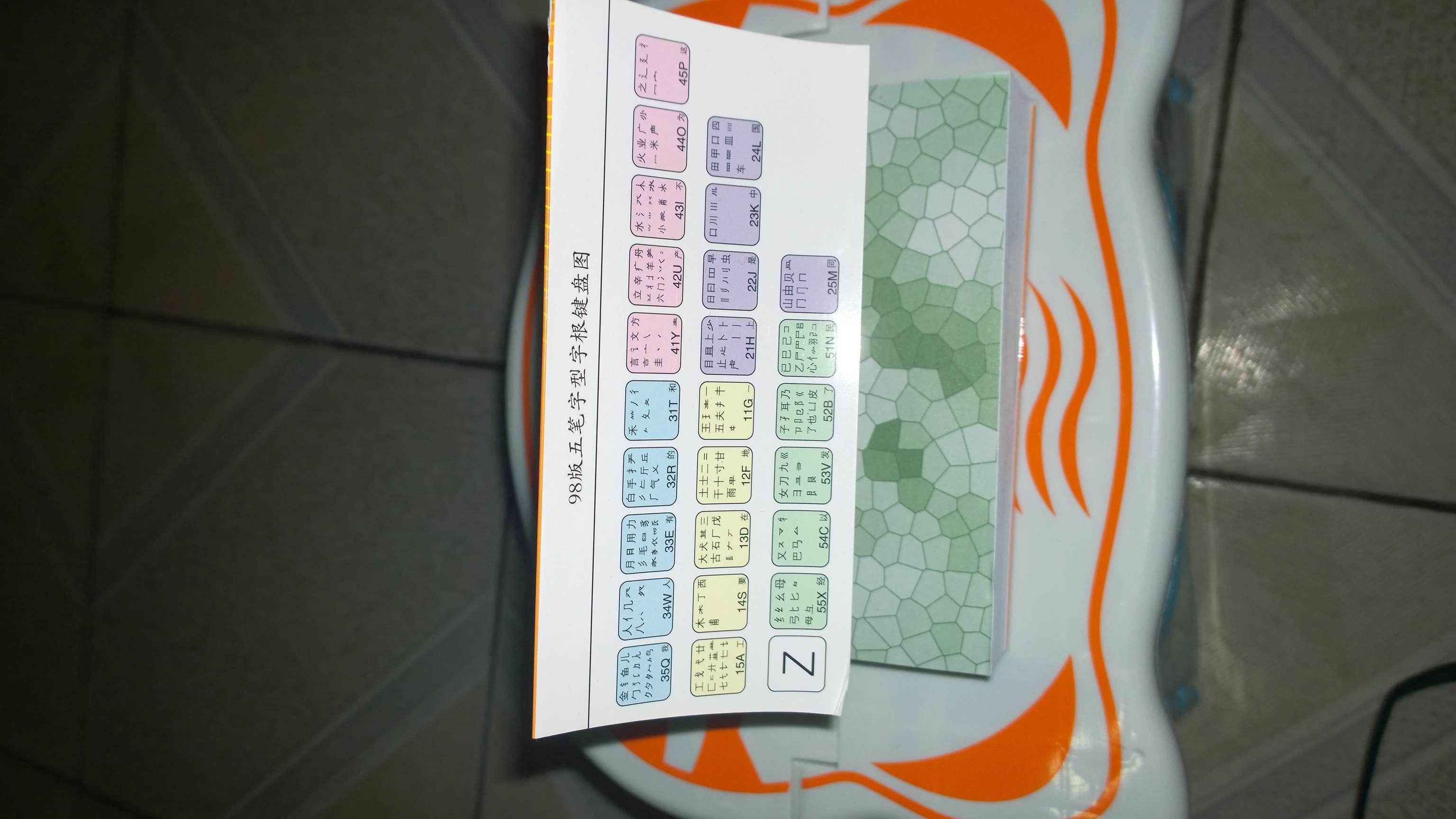 五筆字型超級(jí)速查字典（雙色版） 曬單實(shí)拍圖