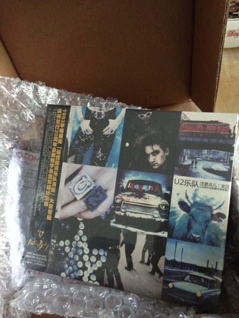 U2樂隊：注意點兒！寶貝（20周年全新數(shù)字錄音版）（2CD） 曬單實拍圖