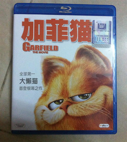 加菲貓1（藍光碟 BD 特價版） 曬單實拍圖