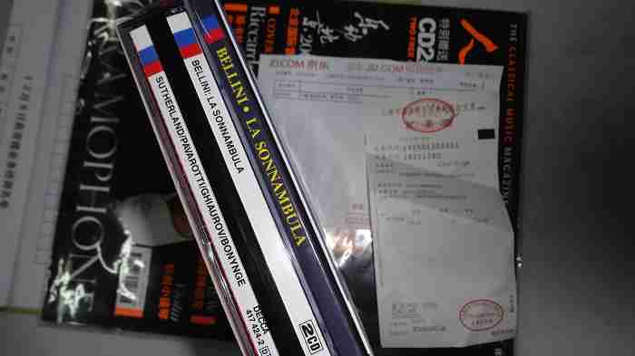 進(jìn)口CD 貝利尼：夢(mèng)游女（2CD） 曬單實(shí)拍圖