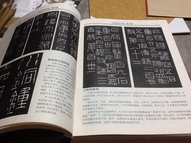書(shū)法創(chuàng)作大典：篆書(shū)卷、隸書(shū)卷、楷書(shū)卷、行草卷 曬單實(shí)拍圖