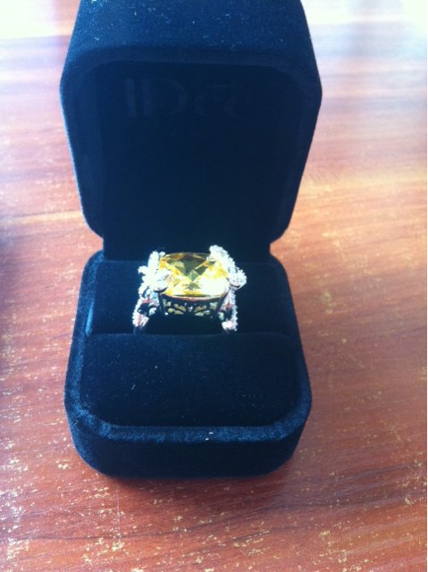 IDee  CREATIVE IDER FOR YOU法國IDee戒指女春夏輕奢時(shí)尚指環(huán)食指戒氣質(zhì)配飾個(gè)性飾品禮物 18# 戒面尺寸1.4*1.4cm 曬單實(shí)拍圖