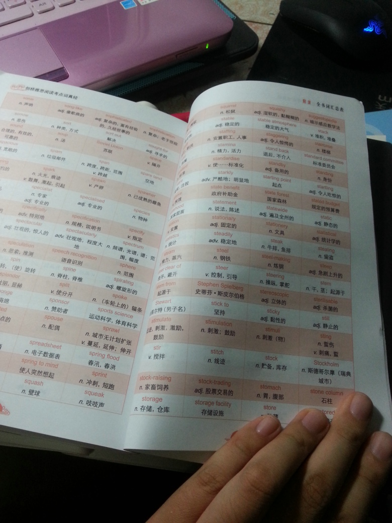 劍橋雅思閱讀考點(diǎn)詞真經(jīng) 曬單實(shí)拍圖