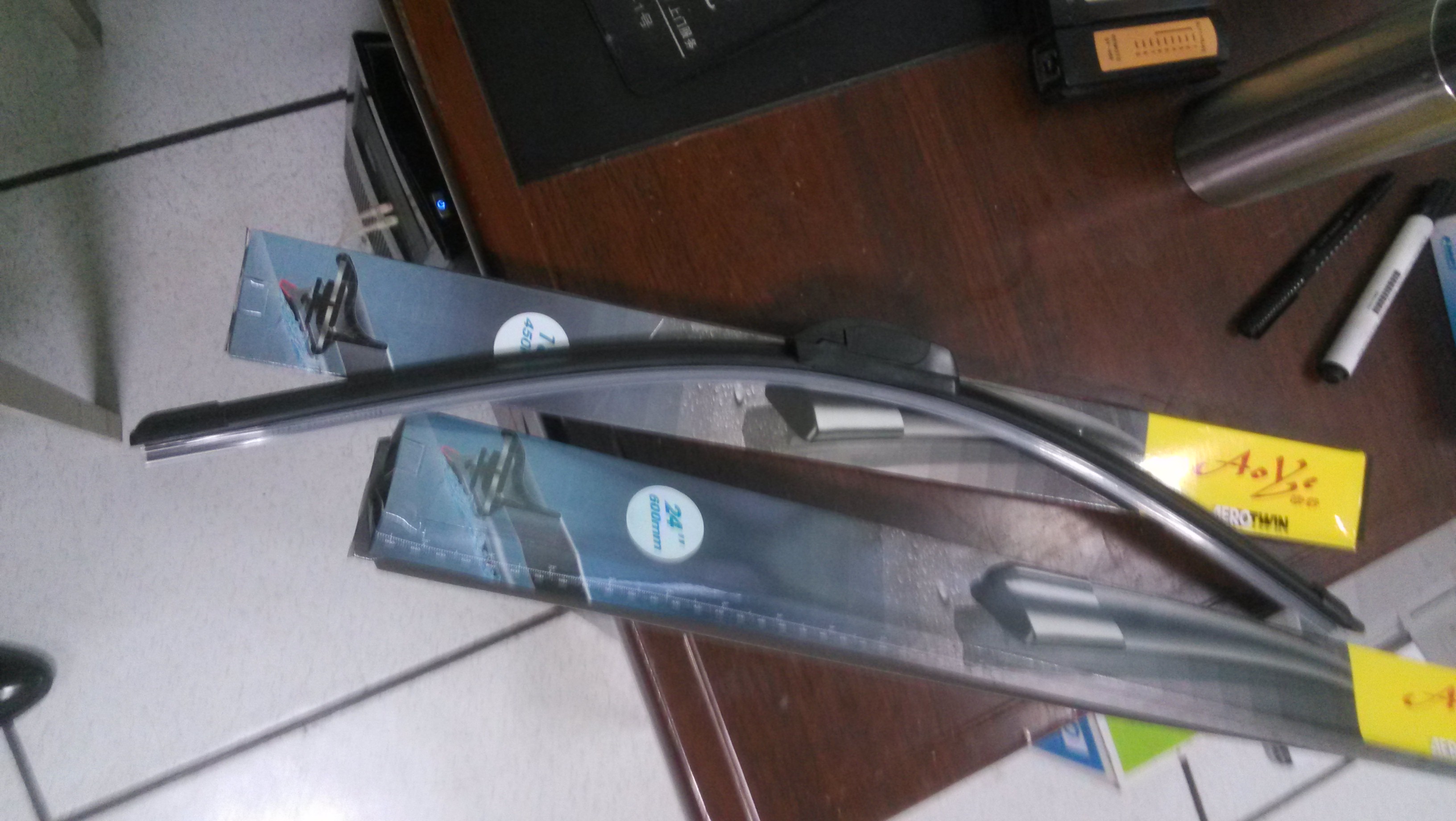 澳冶 比亞迪F0F3L3G3雨刮器F6S6G6M6速銳思銳雨刷器 雨刮片對裝 思銳(24/18)911 曬單實(shí)拍圖