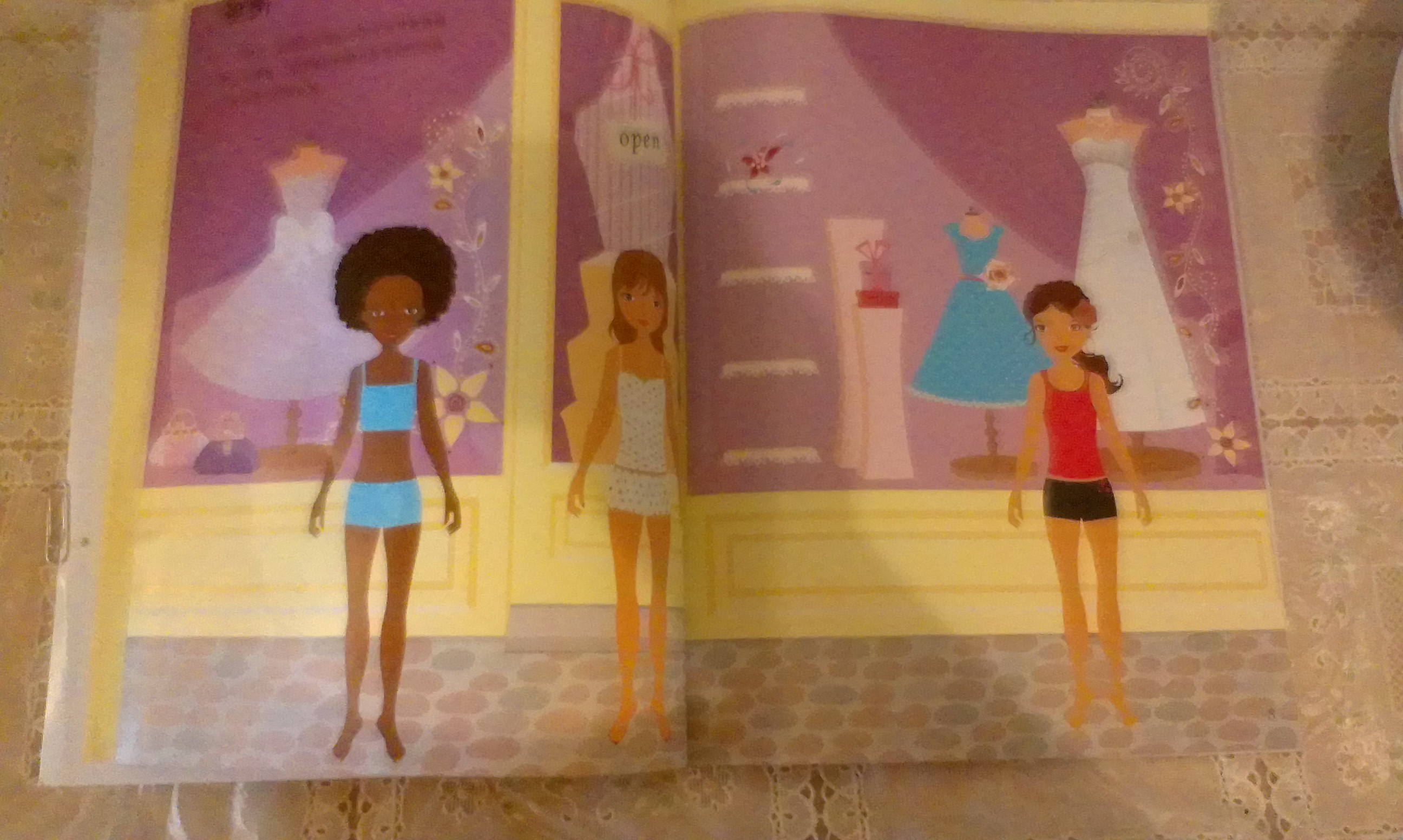 女孩貼紙書(shū)（婚禮） 曬單實(shí)拍圖