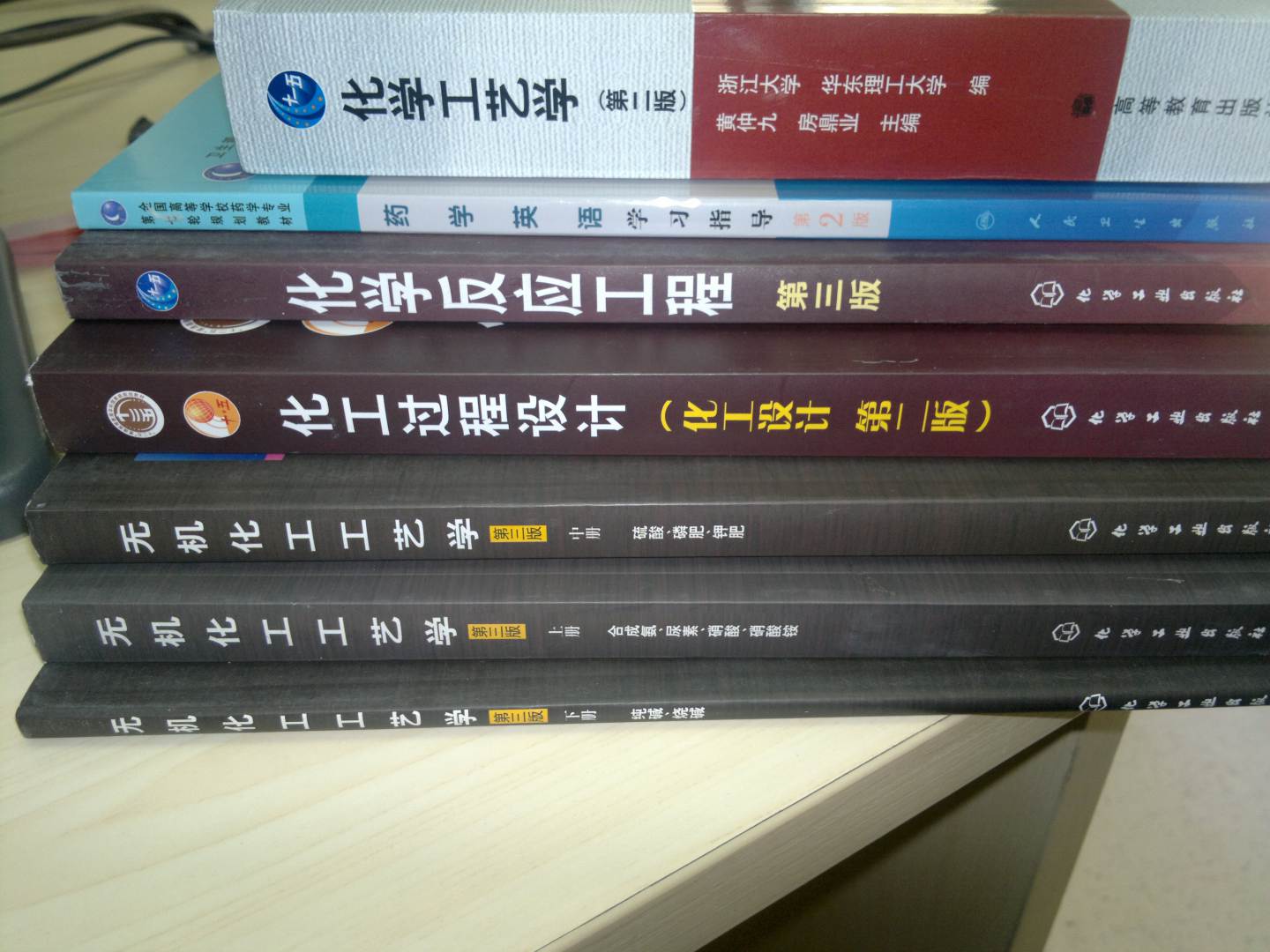 普通高等教育“九五”國(guó)家級(jí)重點(diǎn)教材：無(wú)機(jī)化工工藝學(xué)（上）（合成氨、尿素、硝酸、硝酸銨）（第3版） 曬單實(shí)拍圖