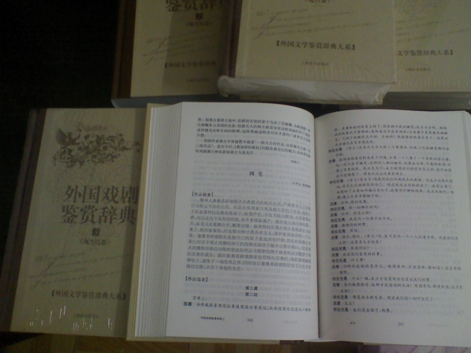 文學(xué)鑒賞辭典·外國散文鑒賞辭典2：現(xiàn)當(dāng)代卷 曬單實(shí)拍圖