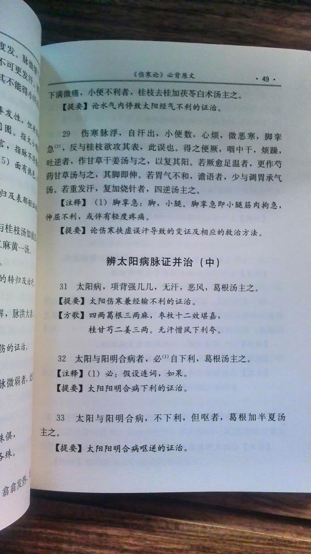 中醫(yī)經(jīng)典必背 曬單實(shí)拍圖