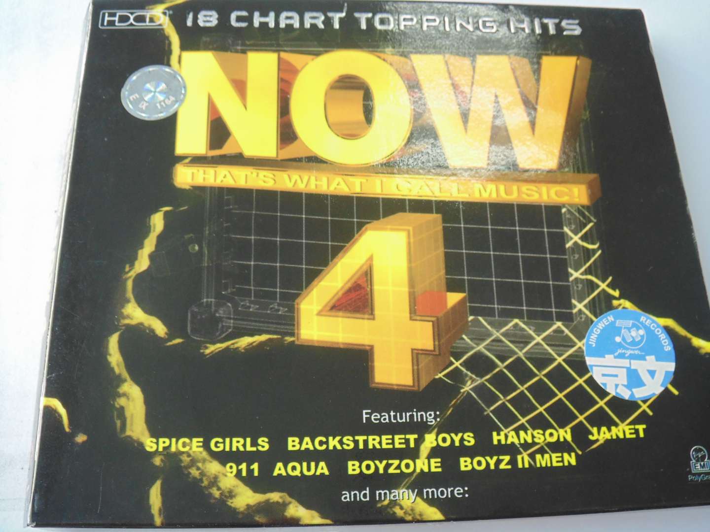 NOW 4 18首98排行終極（CD） 曬單實(shí)拍圖
