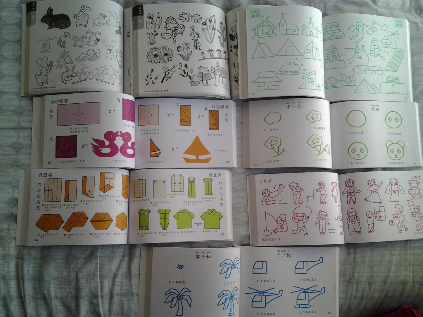 卡迪文化·最暢銷(xiāo)的兒童美術(shù)資料叢書(shū)：兒童簡(jiǎn)筆畫(huà)全集 曬單實(shí)拍圖