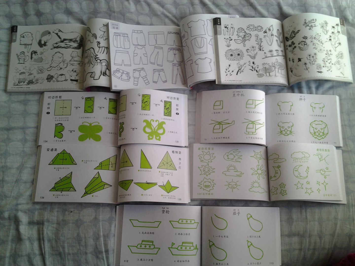 卡迪文化·最暢銷(xiāo)的兒童美術(shù)資料叢書(shū)：兒童簡(jiǎn)筆畫(huà)全集 曬單實(shí)拍圖