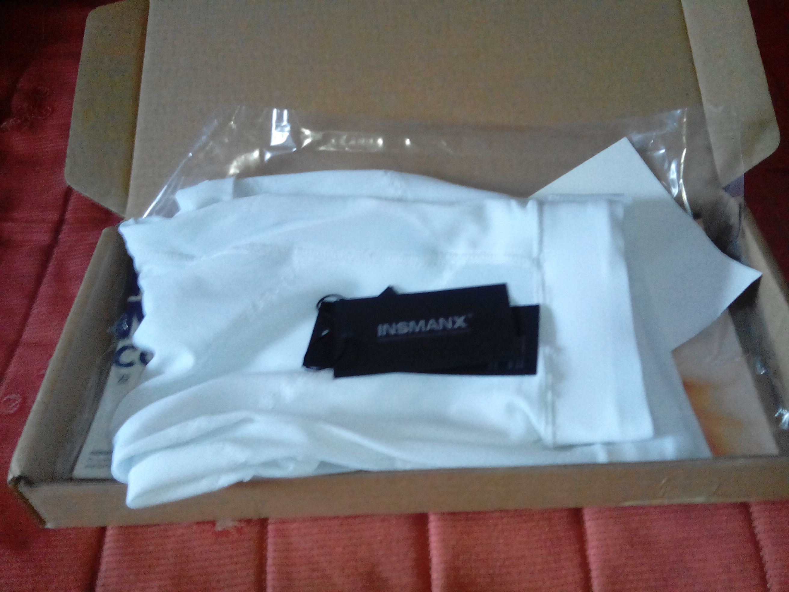 INSMANX男士塑身褲塑身內褲中腰塑形收腹提臀褲塑大腿薄款五分褲K30010 白色 L(2尺9-3尺2) 曬單實(shí)拍圖