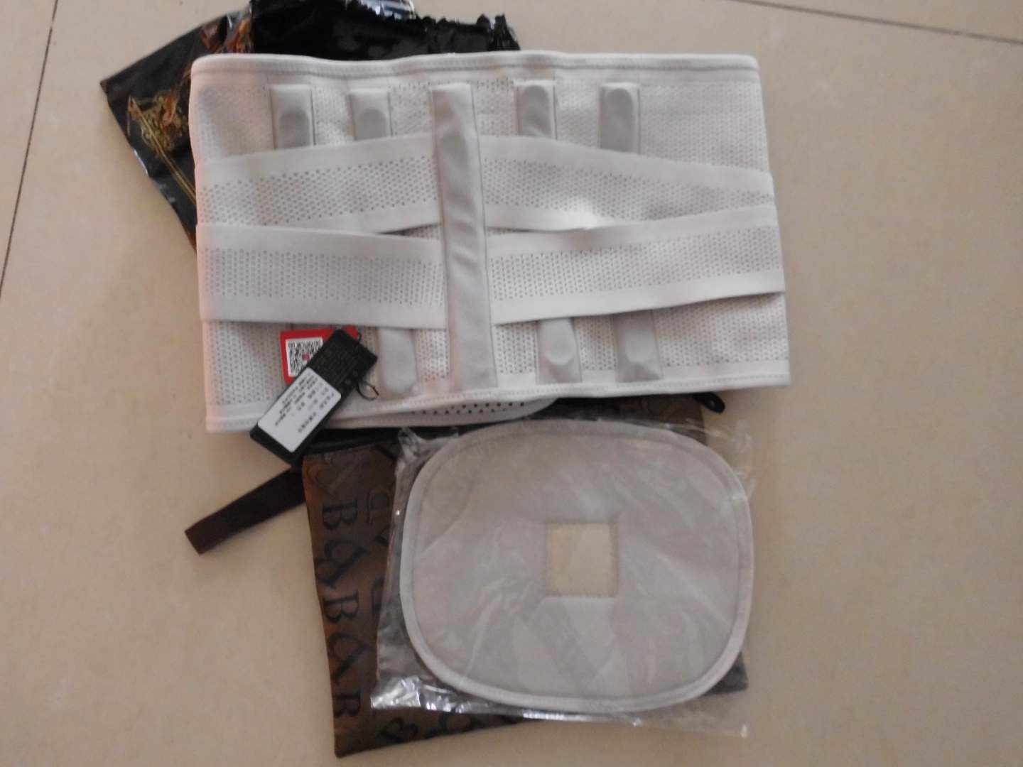 比瘦收腹帶男束腰收啤酒肚塑身塑形塑腰神器腰封收小肚子強力腰帶薄款 膚色遠紅外款 L (腰圍3尺以?xún)? 曬單實(shí)拍圖