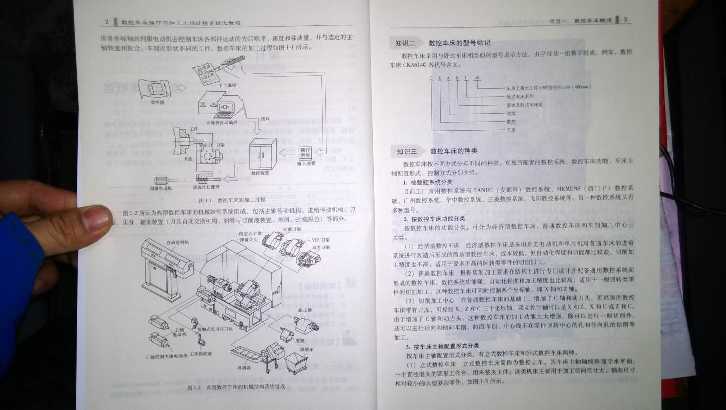 中等職業(yè)教育機電類(lèi)專(zhuān)業(yè)改革創(chuàng  )新示范教材：數控車(chē)床操作與加工工作過(guò)程系統化教程 曬單實(shí)拍圖