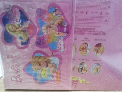 芭比精選系列合集（2DVD5+8DVD9）（隨碟贈芭比拼圖） 曬單實(shí)拍圖