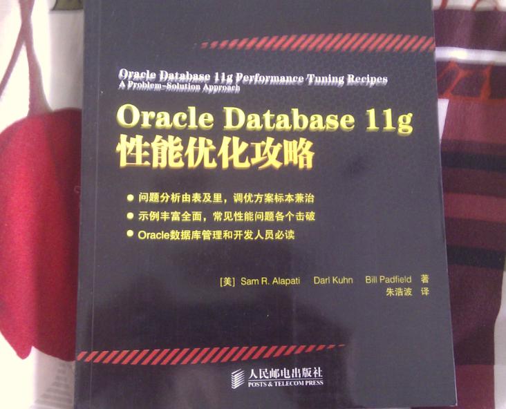 Oracle Database 11g 性能優(yōu)化攻略(圖靈出品) 曬單實(shí)拍圖