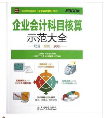 企業(yè)會(huì )計科目核算示范大全：規范·案例·實(shí)賬（人郵普華出品） 曬單實(shí)拍圖