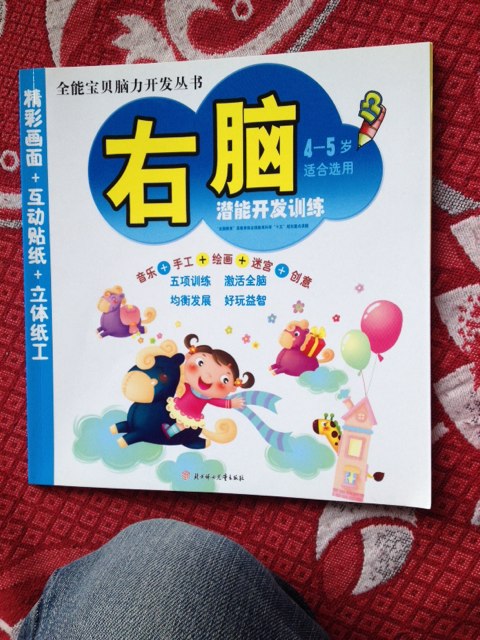 少兒全腦智力開(kāi)發(fā)：右腦訓練營(yíng)（彩圖版） 曬單實(shí)拍圖