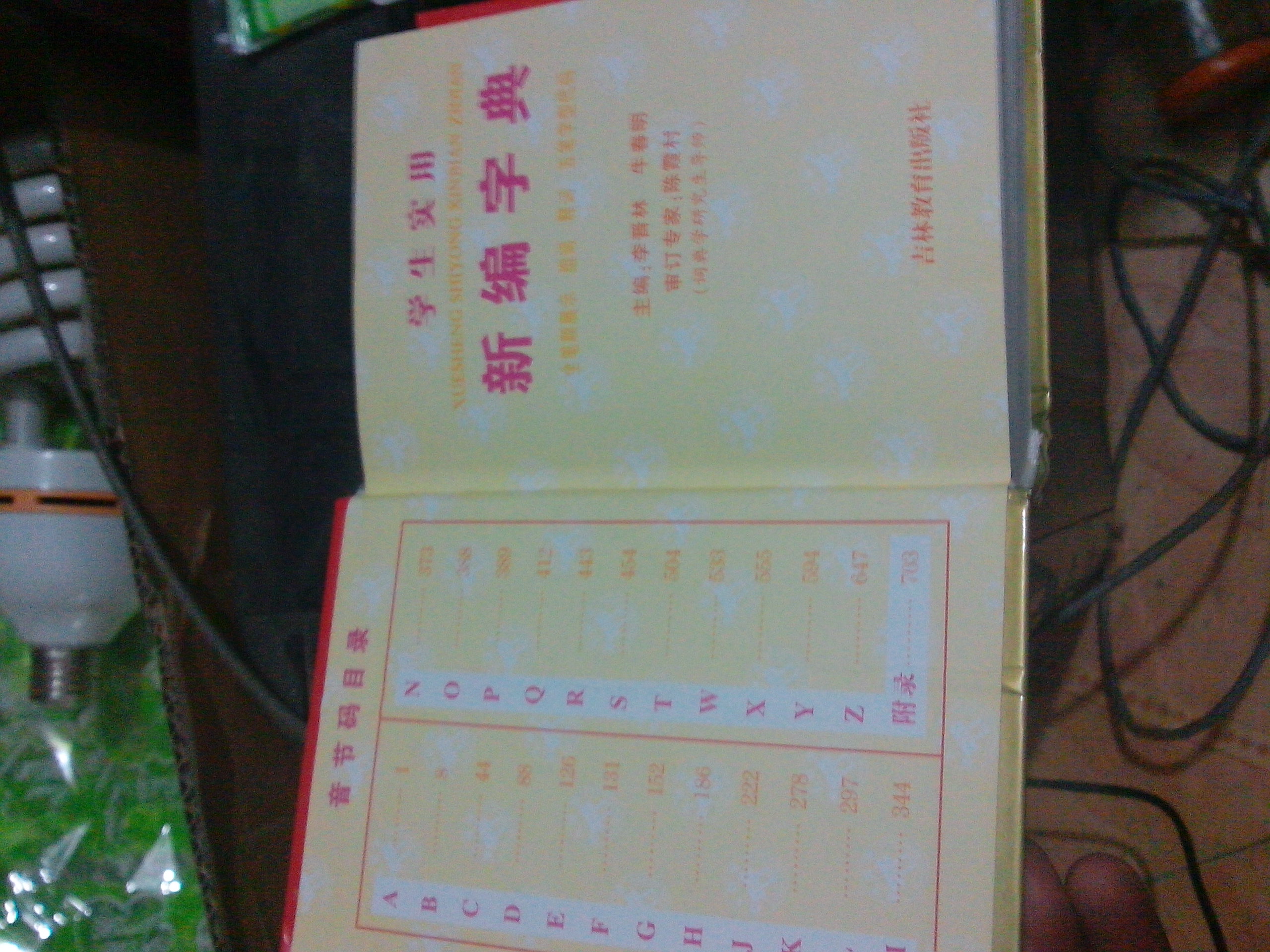 學(xué)生實(shí)用新編字典（全筆順展示多音字索引） 曬單實(shí)拍圖