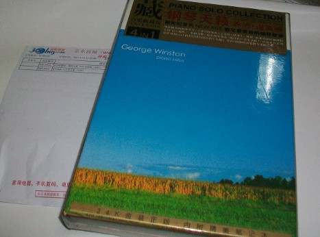 音樂(lè )收藏館：鋼琴天籟 喬治&middot;溫斯頓（4CD） 曬單實(shí)拍圖