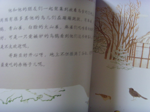 文學(xué)大師經(jīng)典繪本：籠中的金絲雀 曬單實(shí)拍圖