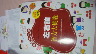 左右腦智力大挑戰(zhàn)（左腦4-5歲） 曬單實拍圖