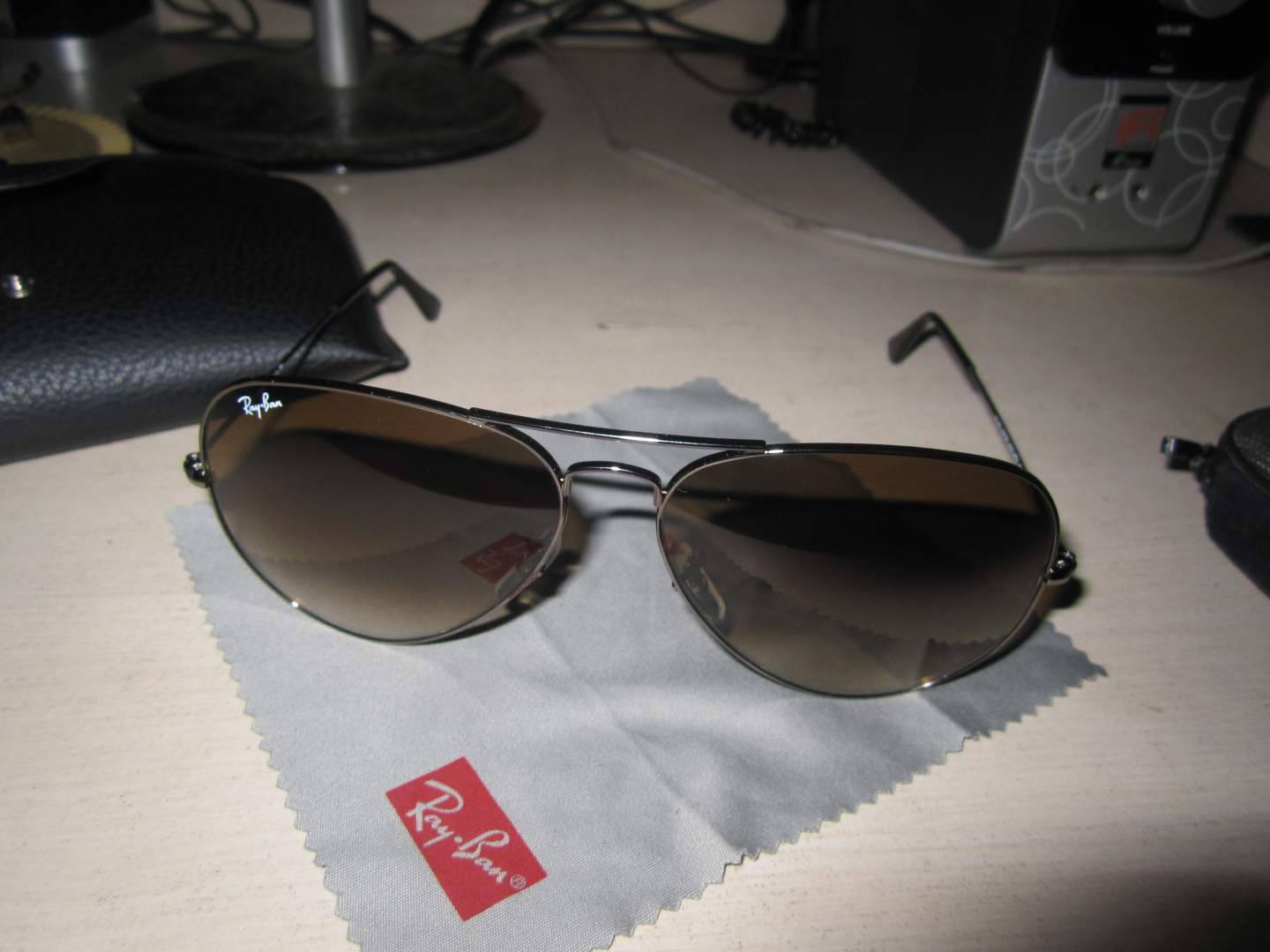 Ray-Ban 雷朋 意大利进口飞行员系列茶色镜片