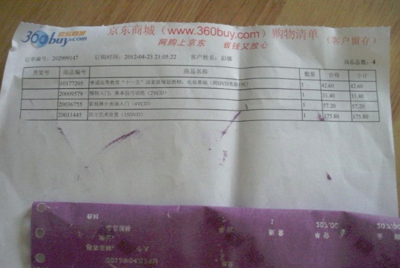 影視舞臺表演入門（4VCD） 曬單實(shí)拍圖