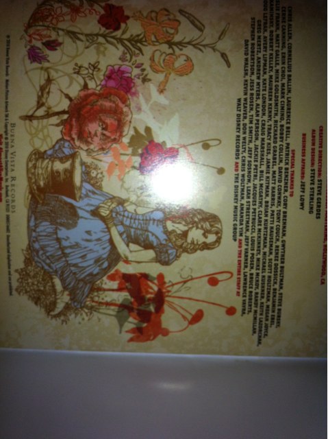 電影原聲：愛(ài)麗絲夢(mèng)游仙境（CD） 曬單實(shí)拍圖