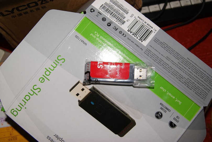 网件(Netgear)WNA1100 150M USB无线网卡-