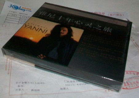 雅尼：十年心靈之旅（2CD） 曬單實(shí)拍圖